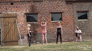 Silence Now - Miss Suzanna Maxwell and Miss Courtney Dominate Slave