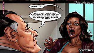 Black Council Woman Fucked By Monster Cock Boss!