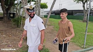 capitao meeting the novinho