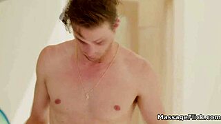 Wanna get oily with this teen redhead masseuse?