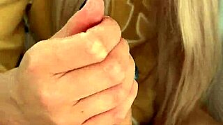 Amelie Dubon Gives Intense Handjob to Her Friend