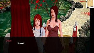 Anime Teen Takes Big Cock in Family Game