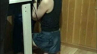 While Guests Walked By, I Gave An Amazing Blowjob On The Balcony With Big Cock!