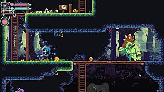 Flip Witch Pixel Hentai Ep 6: Femdom Creampie Explodes in the Forest!