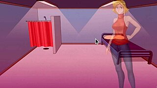 Blonde cutie pie licks cock and gets huge facial cumload after fucking!