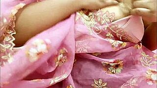 Latina Teen 18+ Models Traditional Saree Elegantly