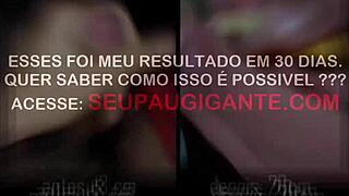 branquinha shows big ass wanting cock