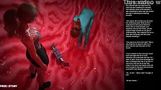 big apple small gesture episode 32 features 3d cartoon sex 😏