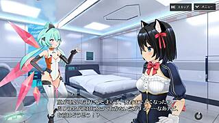 koharu's proud little sister gets fucked from behind in shangri-la drive anime hentai game 😏💦