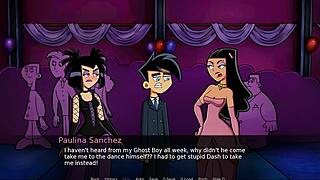 Hot goth date turns wild in Amity Park