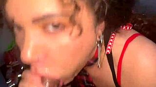 i did throat magic with naudi nala's big black cock.