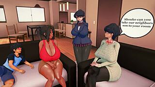 Komi san's outdoor shop adventures with anal fun