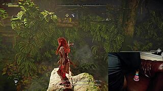 Gamer slut forgets webcam on