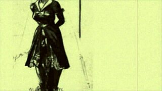 Vintage erotic drawings from antique anime collections