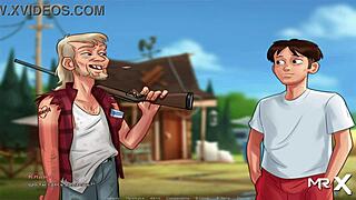 Summertimesaga - if the barn shakes do not enter it e2 36 with big ass anime