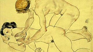 Ever seen vintage erotic art come to life? This retro anime clip is pure gold! 😍