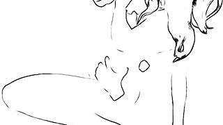 Nina’s hentai action in Shuudan Aibu Ver 1-6 looks wild