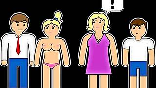 step sisters craving a threesome with me, blowjob and cunilingus action 😏