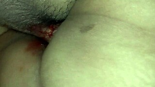 my maid had her period so i creampied her big pussy