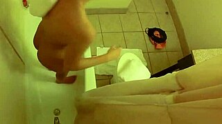 brett rossi teases big tits in shower