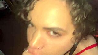 i did throat magic with naudi nala's big black cock.