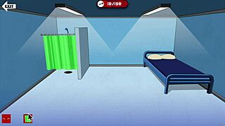 Blonde cutie pie licks cock and gets huge facial cumload after fucking!