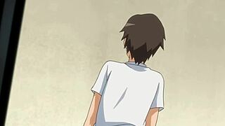 hey, ever seen petite cutie teens staring at a cock for the first time in hentai?