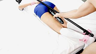 I can't stop watching this Japanese girl in bondage, her cute body bound so rough