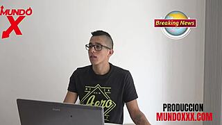 A Reporter With A Foot Fetish Fucks This Blonde Model Mundoxxx Com