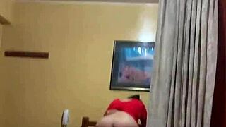 Wow, curvy wife cheats on husband with swingers!