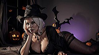 Want to see the hot gilf grandma in halloween ai art?