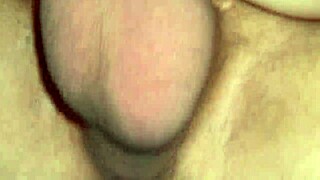 Close-up sex tape of friend's wife's wet pussy