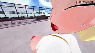 Power Girl kongkek dua Superman fantasi hentai epik! 🔥👀