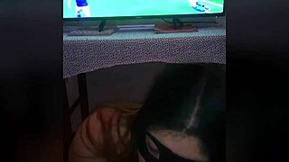 Fucking stepsister during Germany vs Japan game