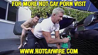 He gets assfucked and converted to gay in a van