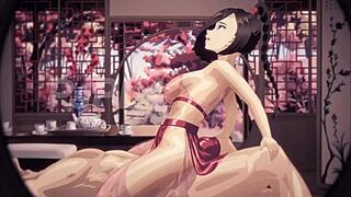 令人难以置信的色情场景充满狂野动画动作