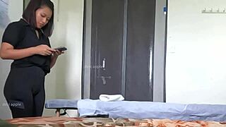 Indian Spa Encounter with Bold Dick Flashing in Teen Massage Session. What’s Next?