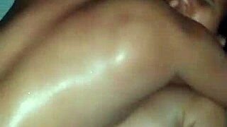 Two strong men take turns fucking married karina hard in a group scene