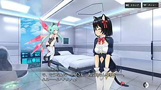 koharu's proud little sister gets fucked from behind in shangri-la drive anime hentai game 😏💦