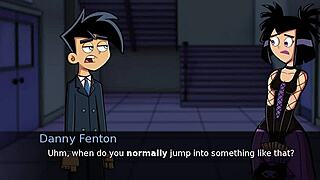 Hot goth date turns wild in Amity Park