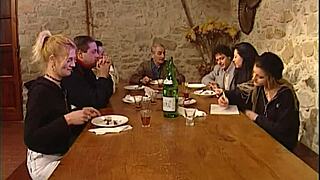 Ever watched old Uncle Adelmo in action with hairy pussy?