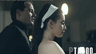 Aria lee deepthroats and swallows cum in model citizen