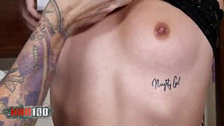 Skinny young spanish model melody fucks kevin white on bed