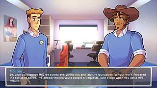 tracer gives us head in this uncensored anime parody game academy34