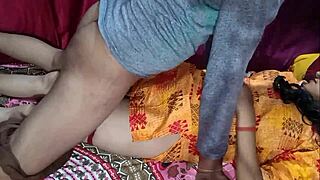 Neighbor Girl Invites Friend For Anal On Her Bed