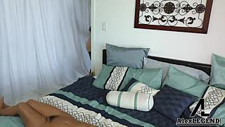 Hell yeah! Ginger Penny Pax aids Alex Legend to bang brunette Amara Romani hard!