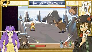 Avatar: The Last Airbender game with lesbian orgy action