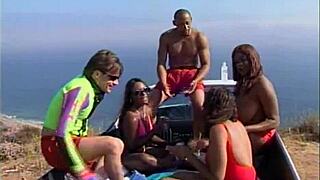 black tushy and pink pussy outdoor action in volume 5 scene 12