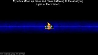 MAN IS HAVING A WILD TIME FUCKING BEAUTY'S ANAL AND POON TANG!