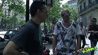 follando a ciegas - sex with unknown person in bondage